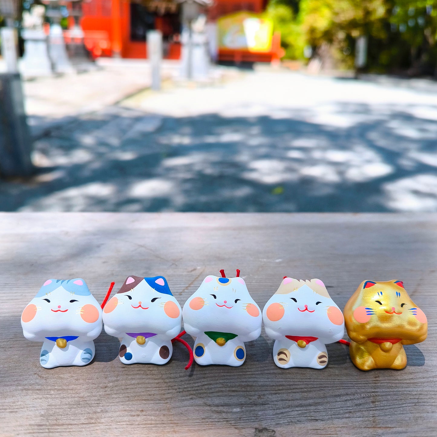 Chubby Lucky Cat Omikuji