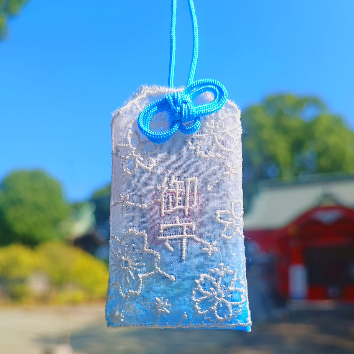 Lace Omamori (Pale Blue)