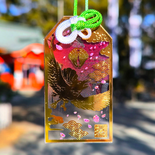 春のヤタガラス導き守り